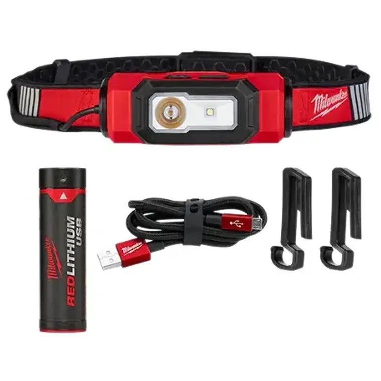 LINTERNA RECARGABLE DE CABEZA PARA CASCO REDLITHIUM USB BEACON (2116-21) 1