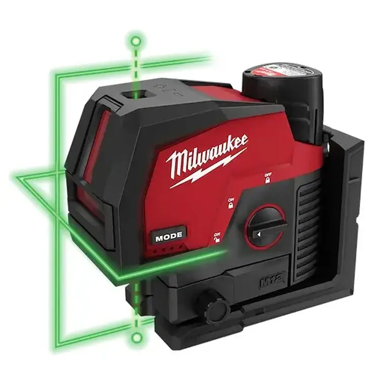 NIVEL LASER DOS LINEAS Y PUNTOS VERDE BATERIA M12 (3622-20) 1