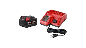 KIT STARTER CARGADOR Y BATERIA M18 REDLITHIUM XC5,0AH (48-5950)
