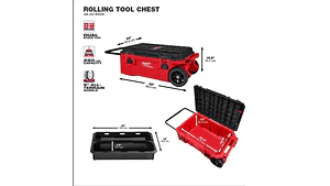 CAJA DE HERRAMIENTAS CON RUEDAS PACKOUT (48-22-8428)