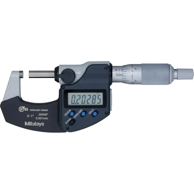 MICROMETRO EXT.  0-25 MM/PULG. C/SALIDA (293-330) 1