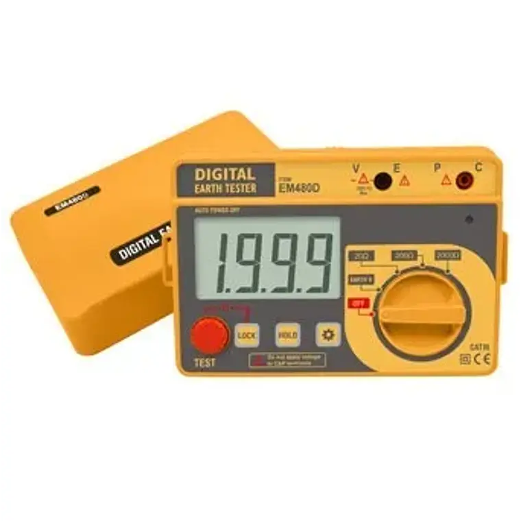 MULTITESTER P/MEDIR TIERRA ELECT. (EM480D) 1
