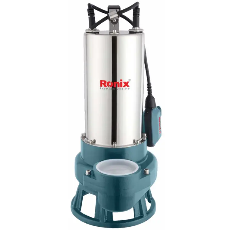 Bomba Sumergible de Aguas Residuales Ronix 2HP 1
