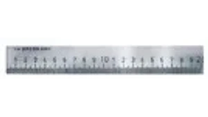 REGLA ACERO DIN 866/II DE 0.5 MTS. (25X5 MM.)