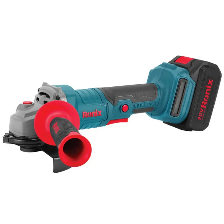 Esmeril Angular Batería Ronix 8657 5¨ 20V Sin Escobillas 1