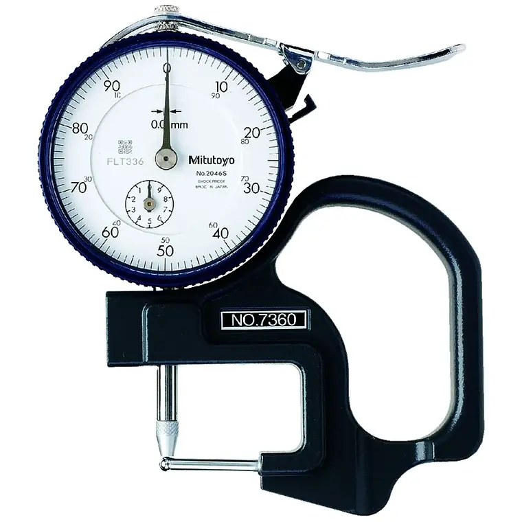 CALIBRE ESPESOR P/TUBOS, RANGO 10 MM. (7360A) 1