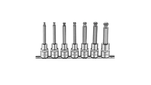 JGO. DADOS ALLEN 5-12 MM. 7 PZAS. L/BOLA (4076)