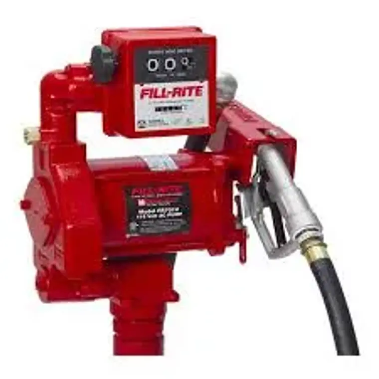BOMBA 220 V.,CAUDAL 18 GPM. C/MEDIDOR (FR701VGL) 1
