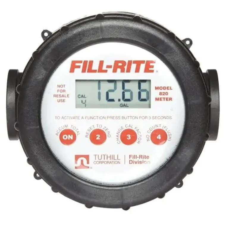 FLUJOMETRO DIGITAL DE 2 A 20 GPM. (820) 1