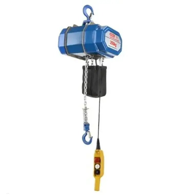 TECLE ELECTRICO DE CADENA 0.50T X 3 MT. MONOFASICO 1