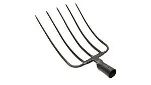 HORQUETA PASTO 6 PUAS SIN MANGO (H60T)