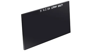 VIDRIO OSCURO GR.12 P/MASCARA SOLDAR (0764)