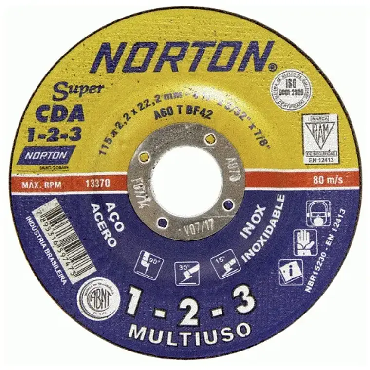 DISCO MULTIUSO 4.1/2