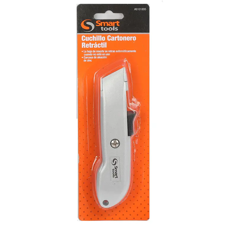CUCHILLO CARTONERO RETRACTIL DE SEGURIDAD 1