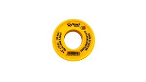 TEFLON (ROLLO) 1/2 X 10 MT AMARILLO P/GAS