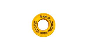 TEFLON (ROLLO) 3/4 X 10 MT AMARILLO P/GAS