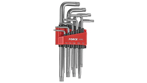 JGO.LLAVES TORX T10-T50  9P LARGAS (5098L)