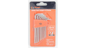 JUEGO LLAVES TORX DE 8 PZS.  T9 A T25