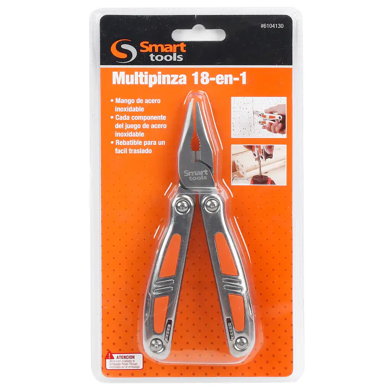 HERRAMIENTA MULTIPROPOSITO 18 EN 1  AC. INOX. 1