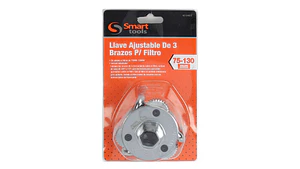 LLAVE AJUSTABLE DE 3 BRAZOS P/ FILTRO 64-120MM