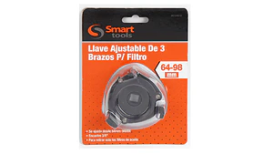LLAVE AJUSTABLE DE 3 BRAZOS P/ FILTRO 64-96MM