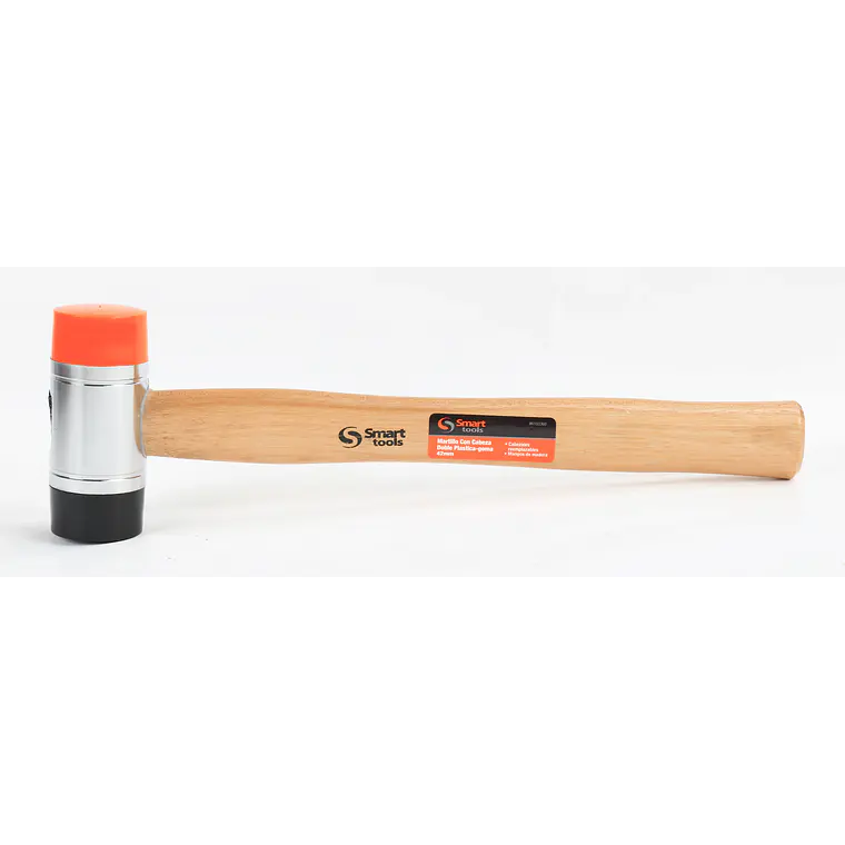 MACETA GOMA/PLASTICO 42 MM. M/MADERA 1