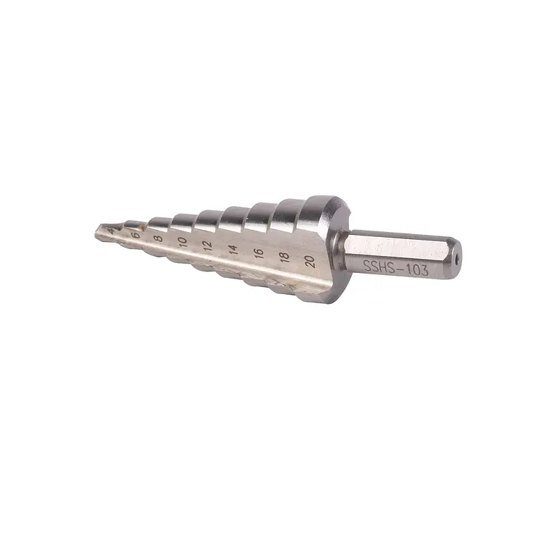 BROCA ESCALONADA 4-20MM (SSHS-103) 1