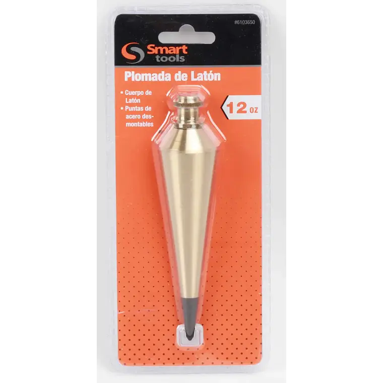 PLOMADA DE BRONCE DE 12 OZ. 1