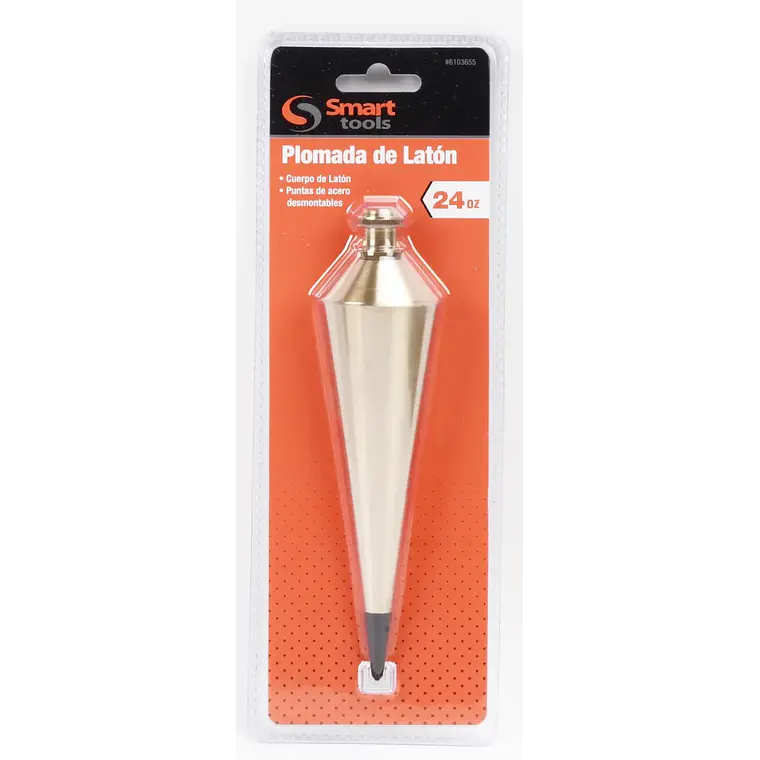 PLOMADA DE BRONCE DE 24 OZ. 1