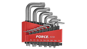 JGO. LLAVES TORX 15 PZAS. (5151)