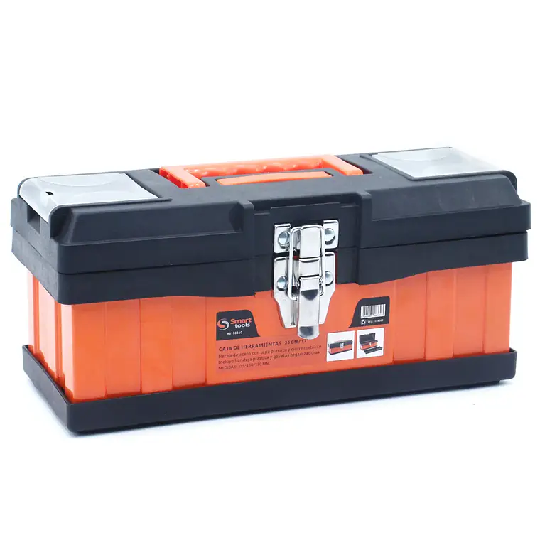 CAJA HERR. 13€ Acero/Plastico con cierre metalico 1