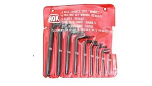 JGO. LLAVES TORX  9 PZAS. (T10-T50) (VI-01426)