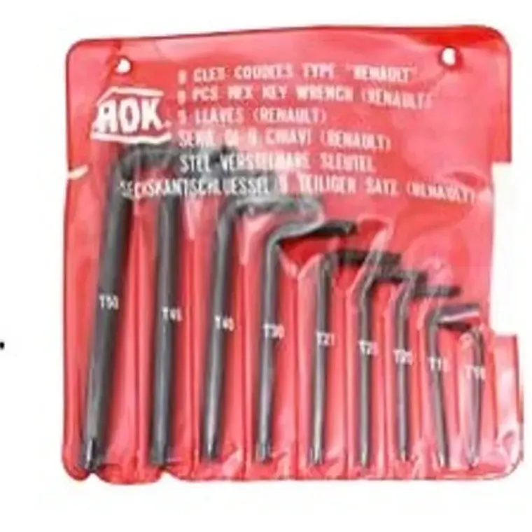 JGO. LLAVES TORX  9 PZAS. (T10-T50) (VI-01426) 1