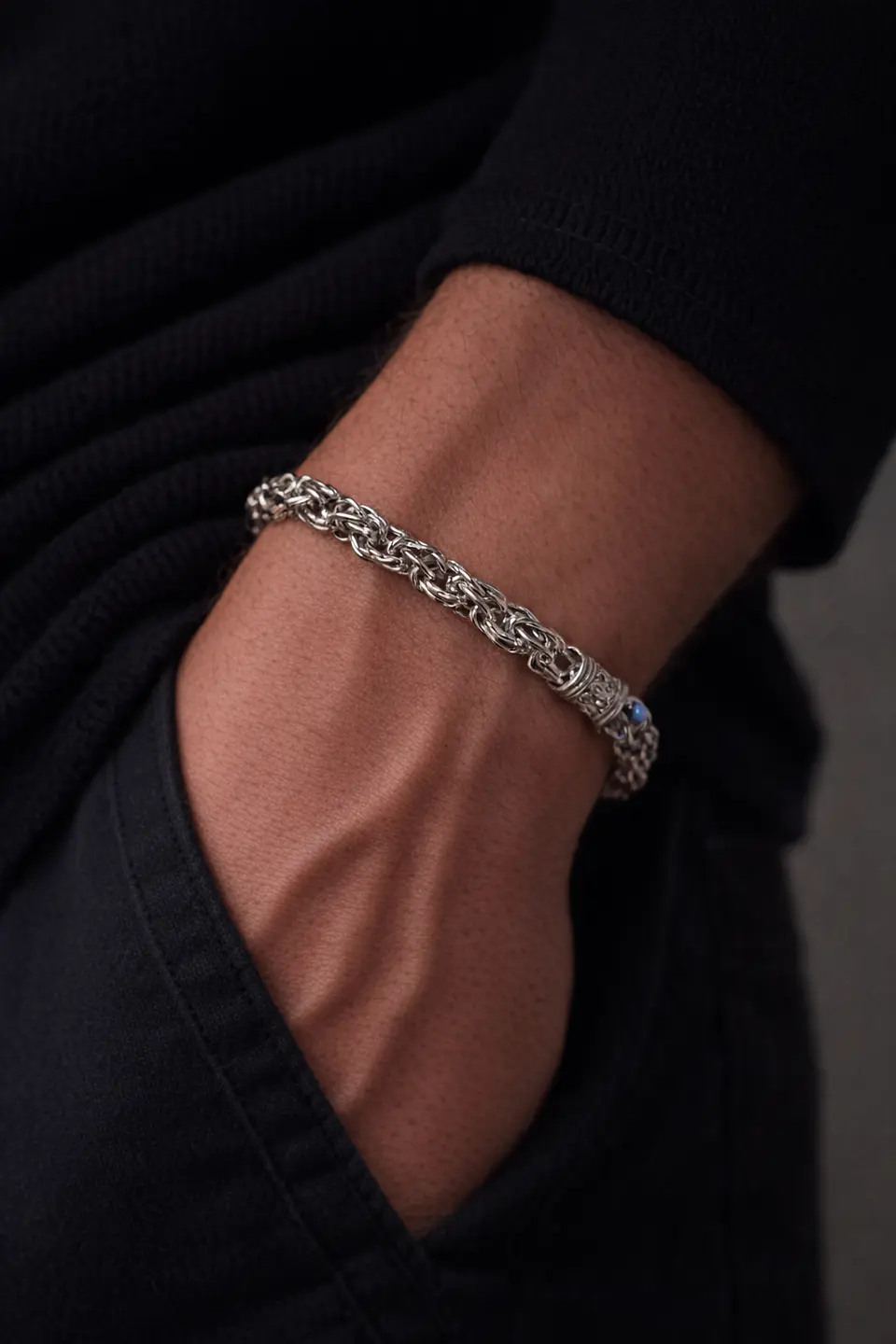 Pulsera Plata 925 Eslabón Atemporal 4