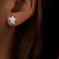 Aros Plata 925 Tortuga Azul - Miniatura 4