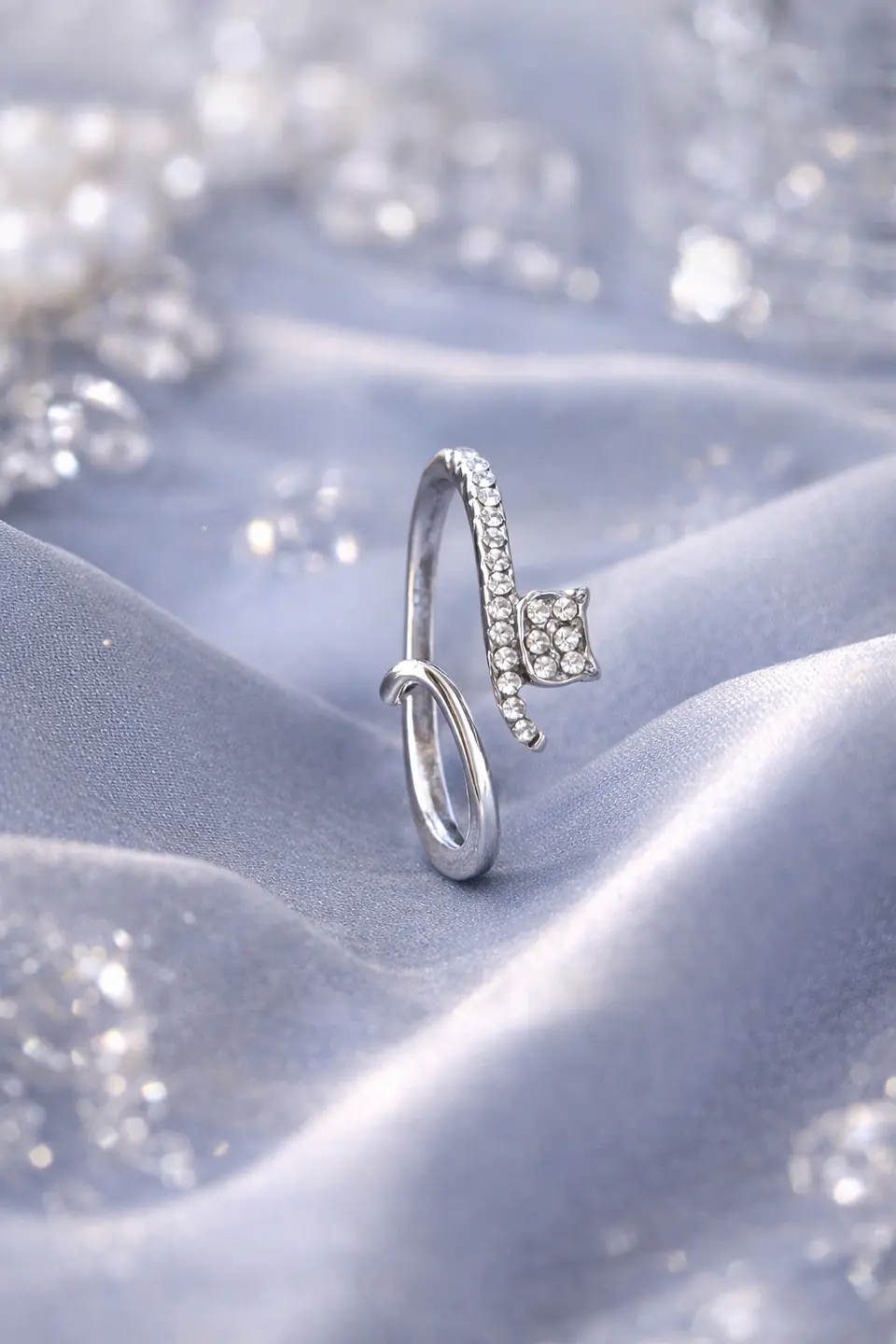 Anillo Fino Plata 925 Gato 1