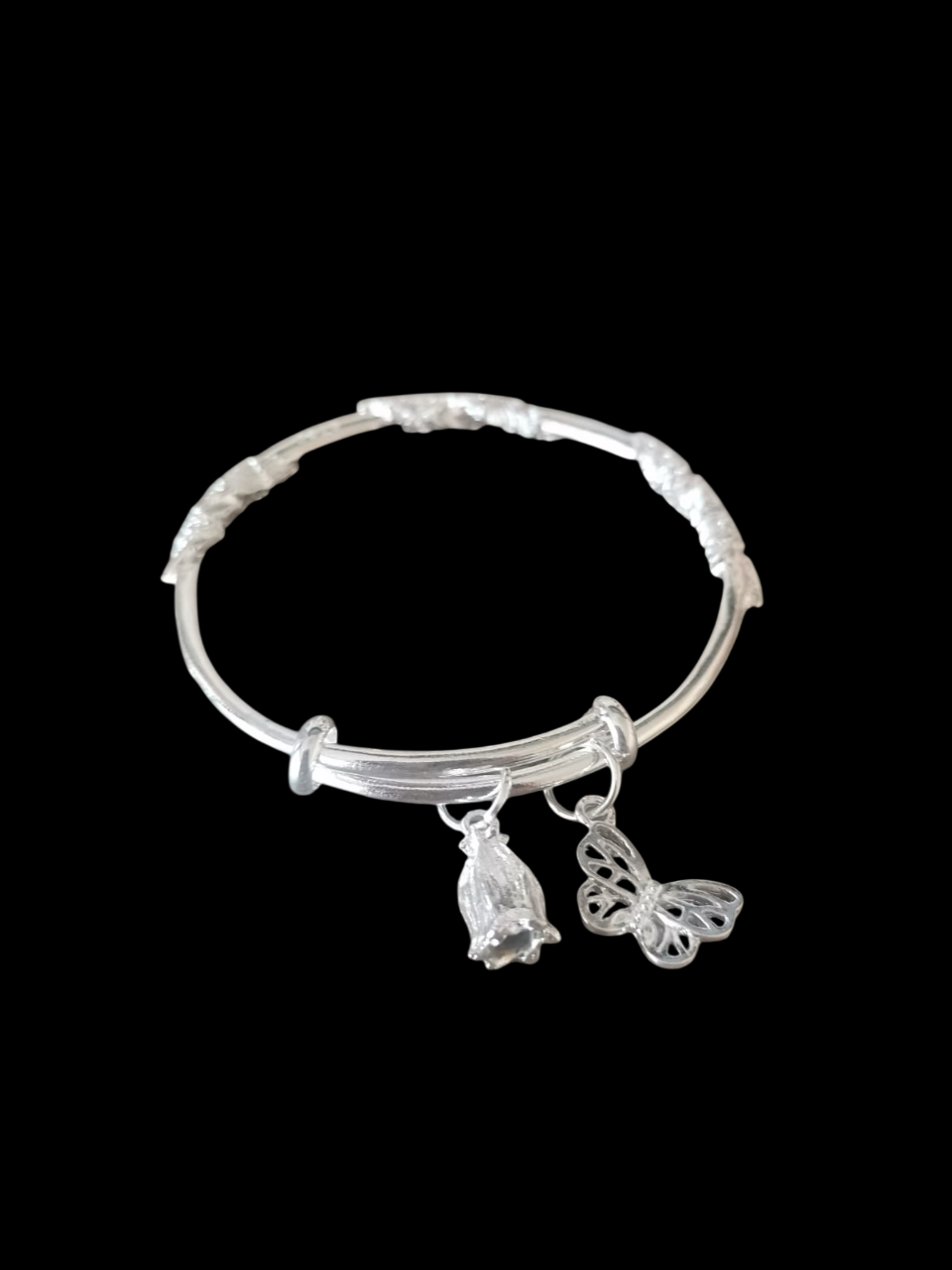 Brazalete Plata 925 Dijes 2