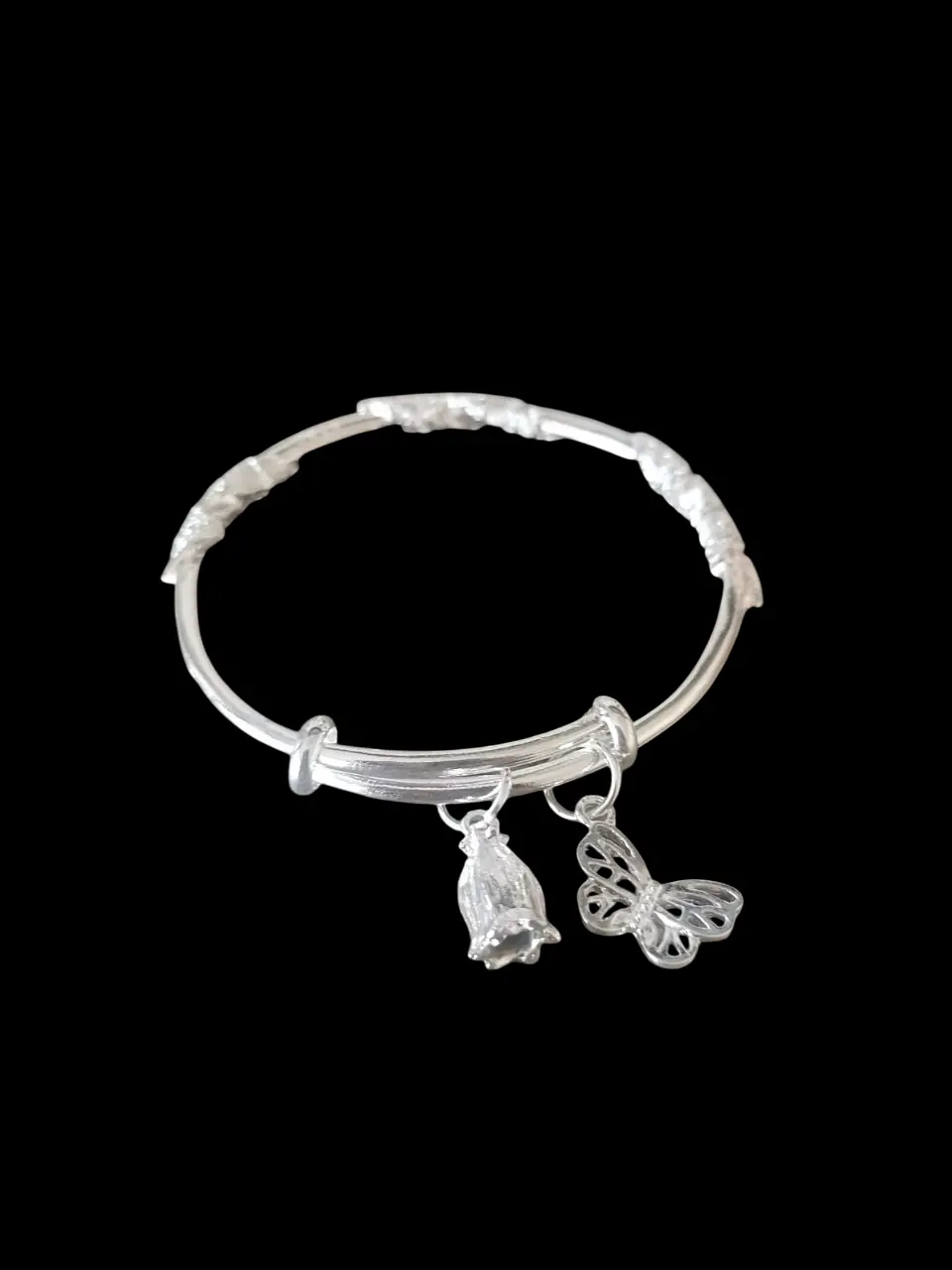 Brazalete Plata 925 Dijes 2