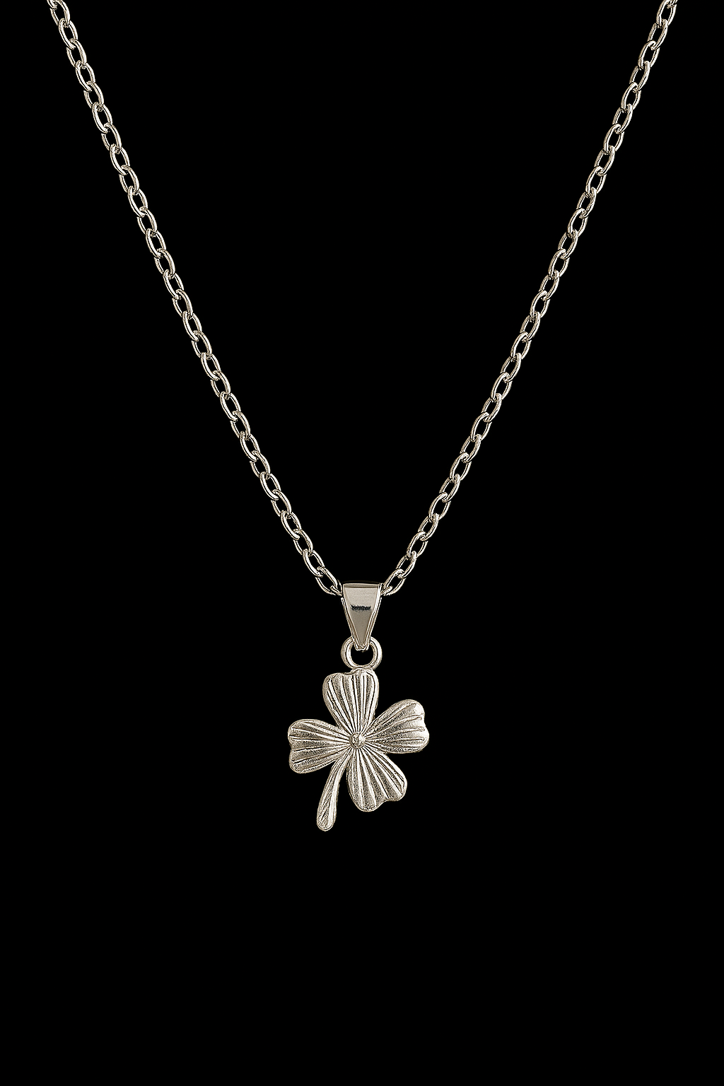 Collar Plata 925 Trébol 2