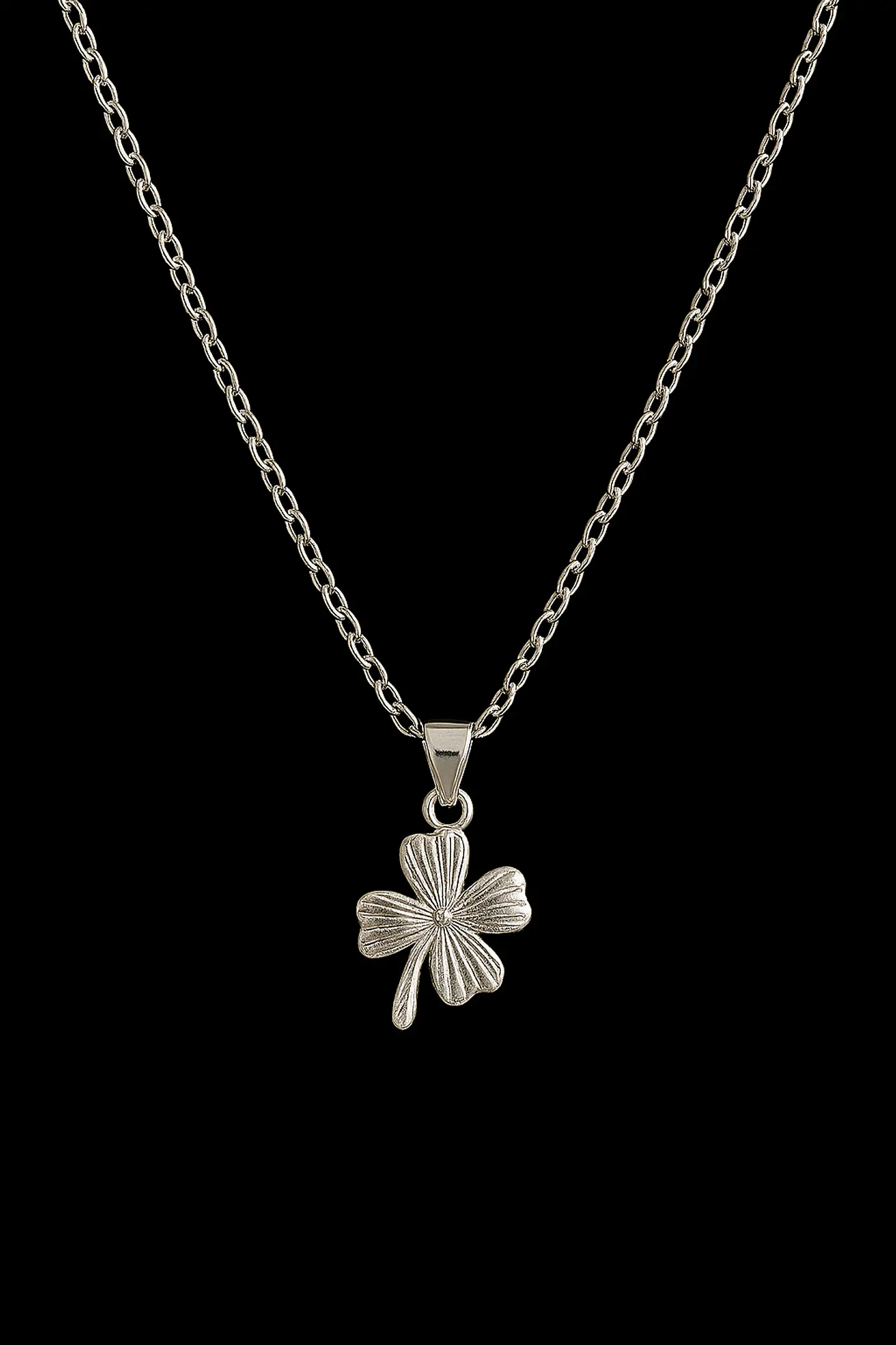 Collar Plata 925 Trébol 2