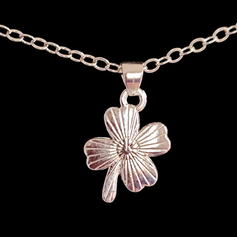 Collar Plata 925 Trébol 3