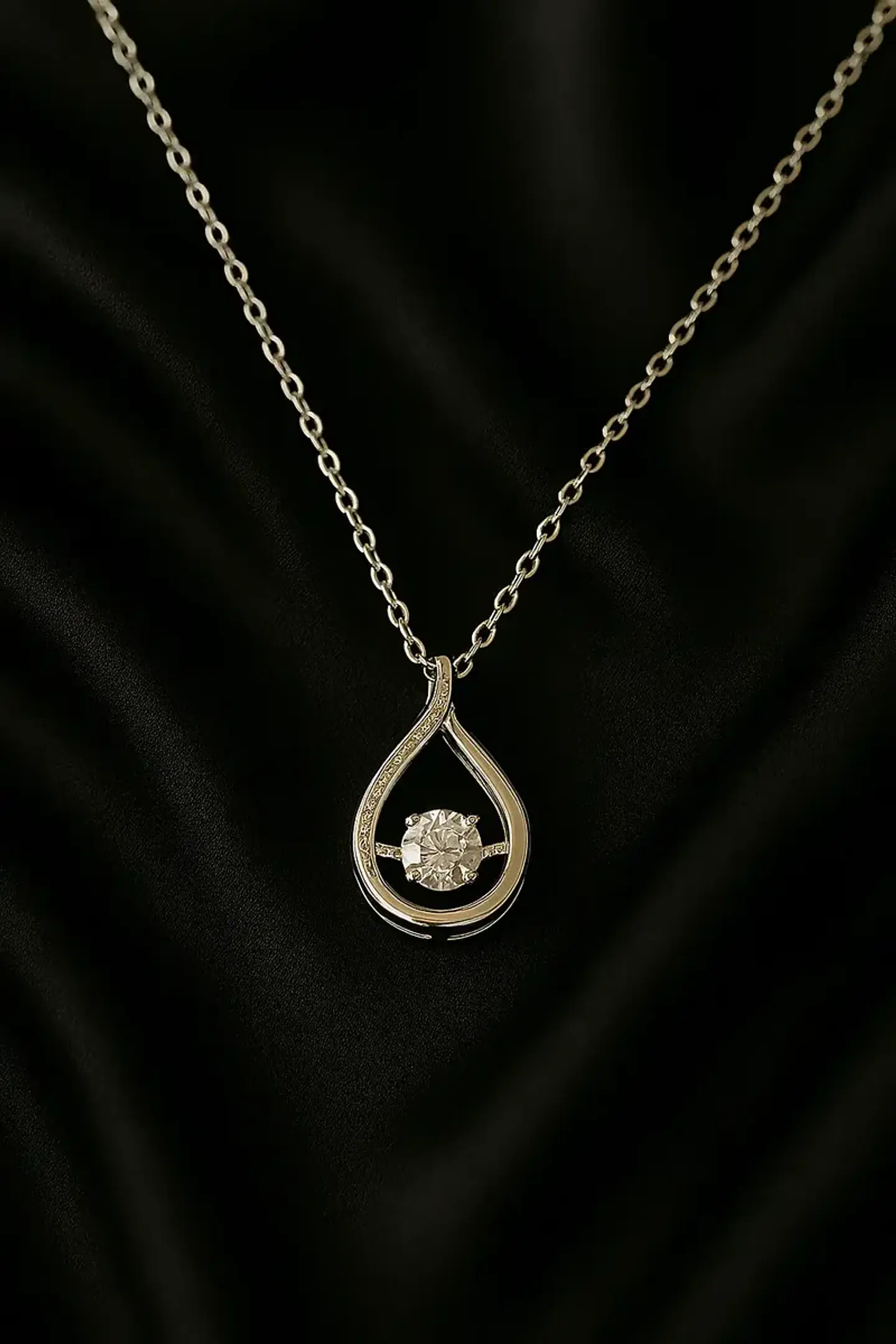 Collar Plata 925 Gota 1