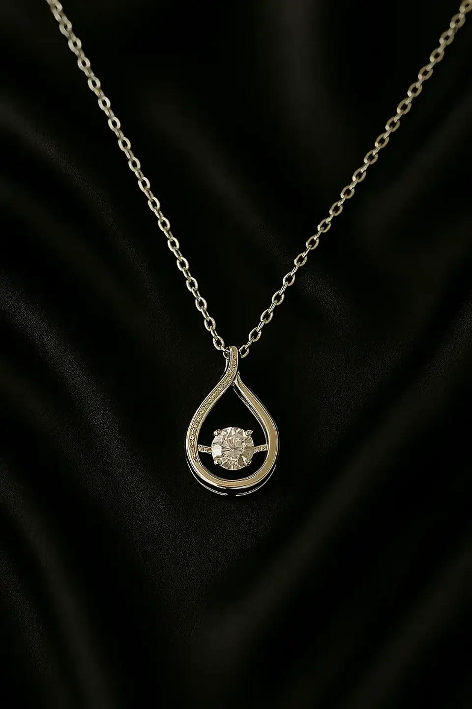 Collar Plata 925 Gota 1