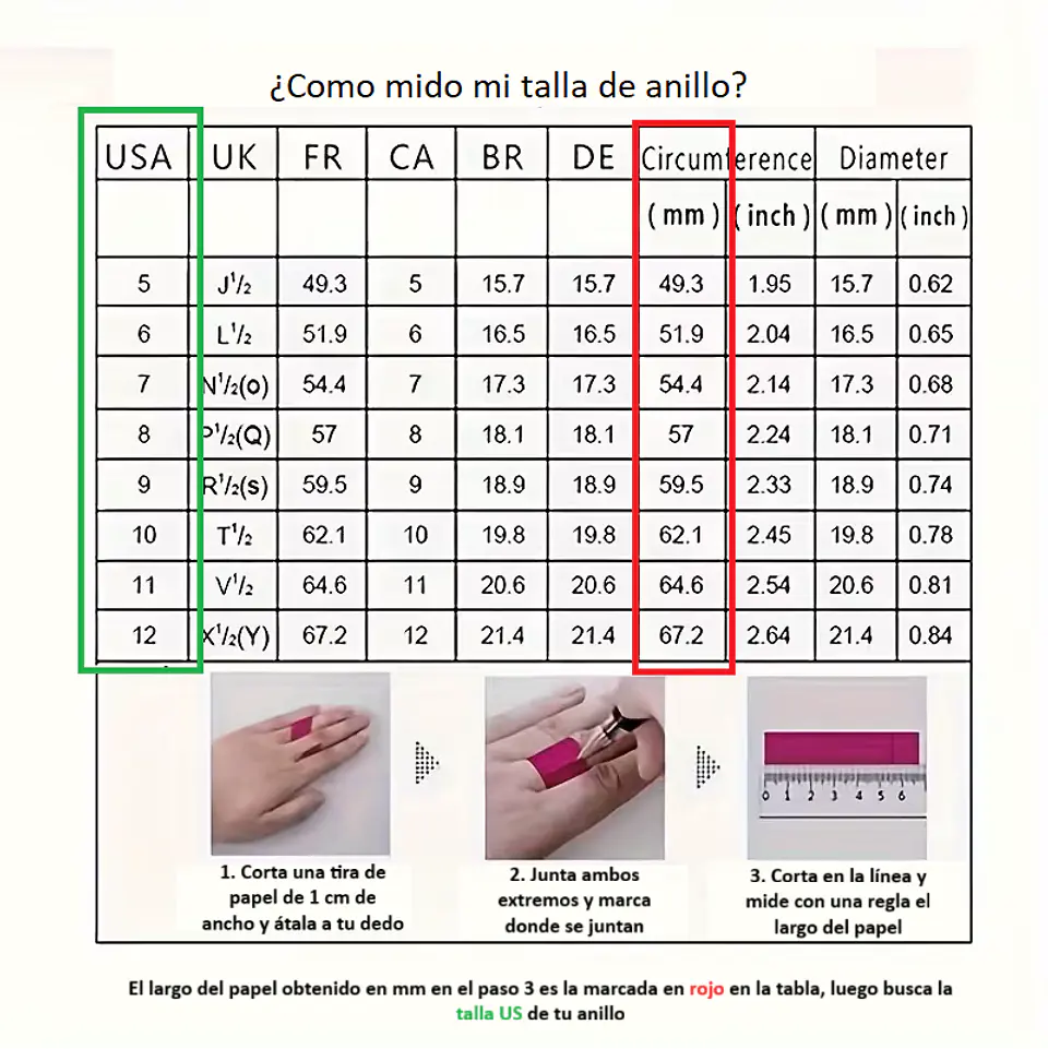 Anillo Plata 925 Incrustaciones Violeta 5