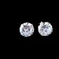 Aros Plata 925 Botón - Miniatura 3