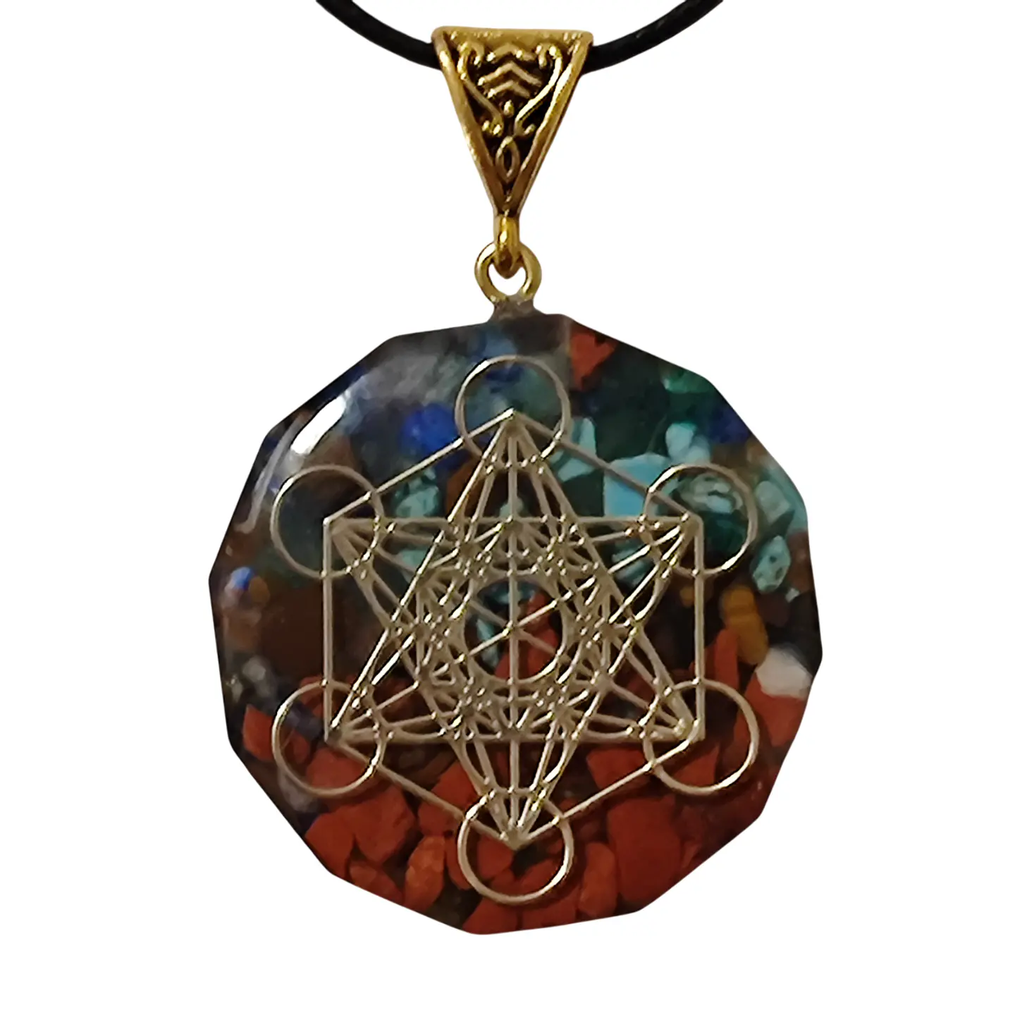 Conjunto 7 Chakras Resina Cuentas 3