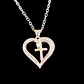 Collar Plata 925 Dije Corazon - Miniatura 2