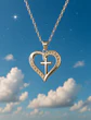 Collar Plata 925 Dije Corazon - Miniatura 1