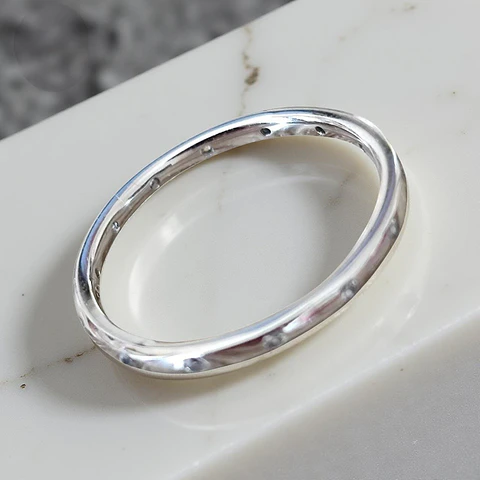 Anillo Fino Plata 925 Minimalista