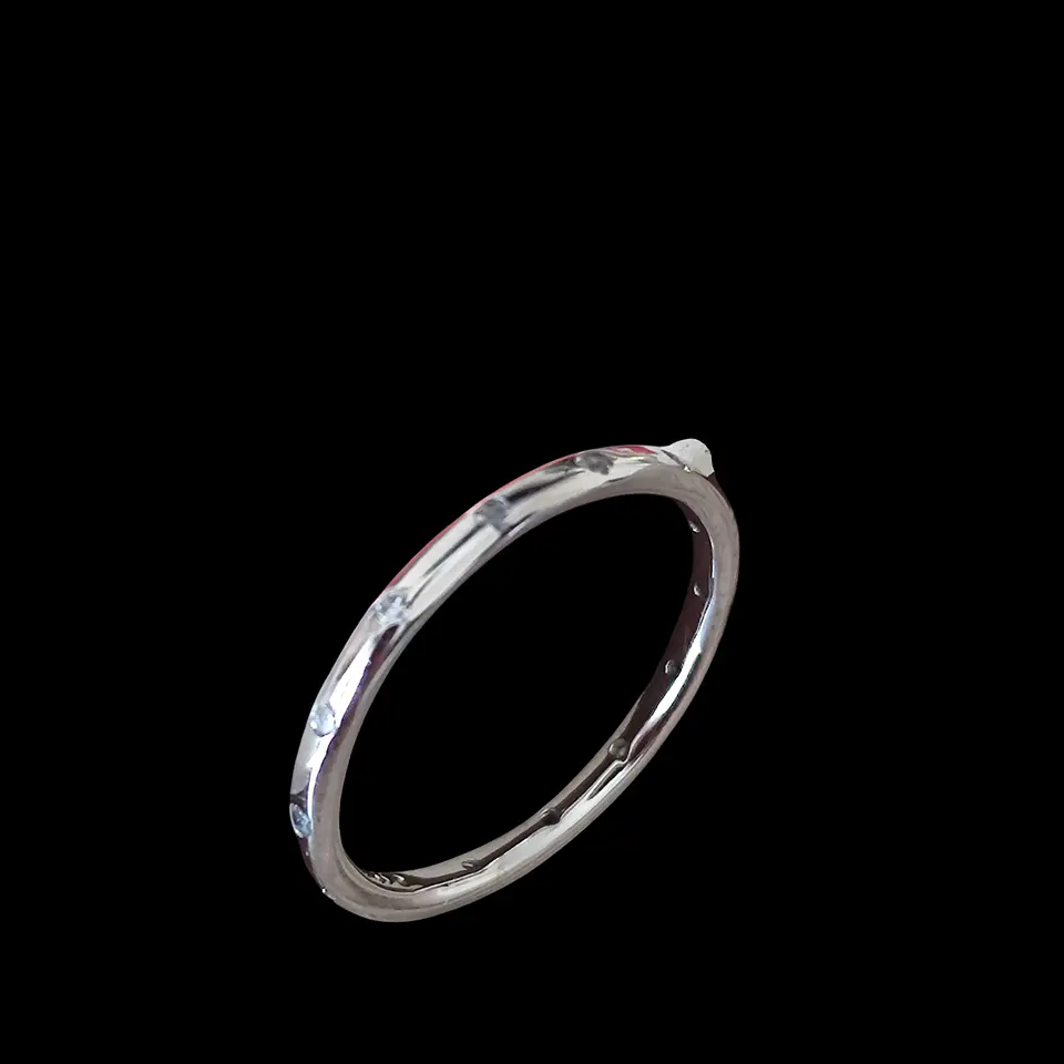 Anillo Fino Plata 925 Minimalista 3